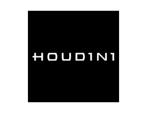 Logotyp för Houdini – edtech-företag som utvecklar AI-baserade verktyg för tal- och språkstöd i utbildning.