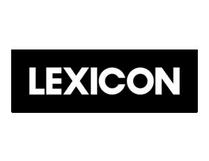 Logotyp för Lexicon – svensk förläggare av läromedel för skola, vuxenutbildning och yrkesutbildning.