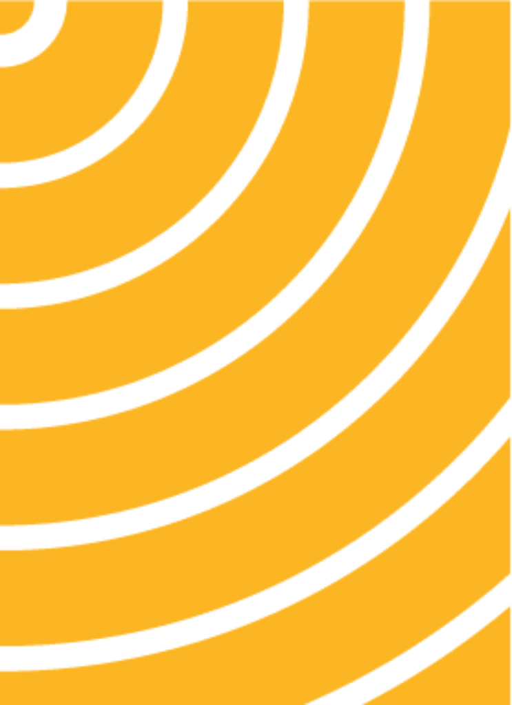 Liten kvadratisk ikon med runda hörn och solgul fyllning, används som visuell markör för att lyfta fram en tanke, punkt eller känsla i text eller design.